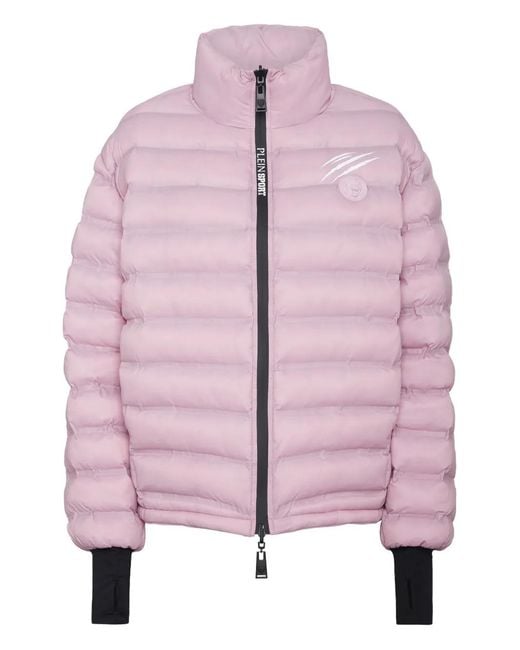 Philipp Plein Pink Puffer Termo Jacket