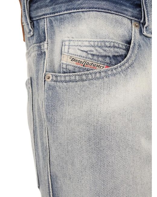 DIESEL Gray Five-Pocket Jeans for men