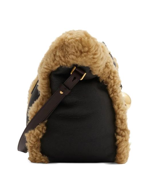 Borsa Tote Shield di Burberry in Brown