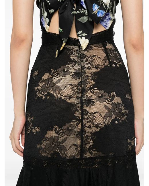 Vestido Ottoman Elegance a capas Camilla de color Black