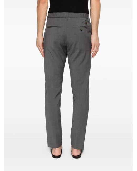 Jacob Cohen Gray Wool Trousers for men