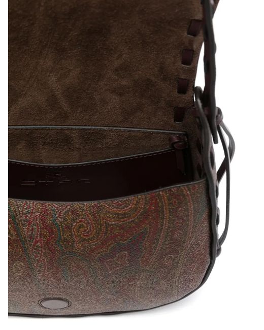 Etro Brown Kleine Drya Umhängetasche