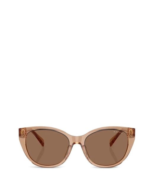Polo Ralph Lauren Brown Cat-Eye-Frame Sunglasses
