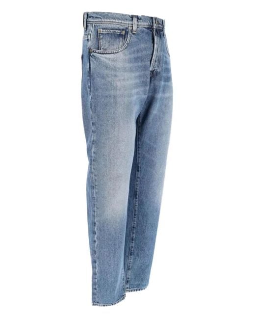 Incotex Blue Five-Pocket Jeans for men