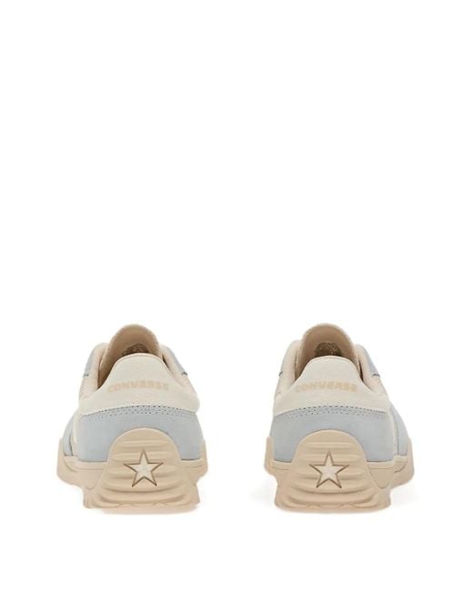 Converse White Bridal Logo-Patch Sneakers