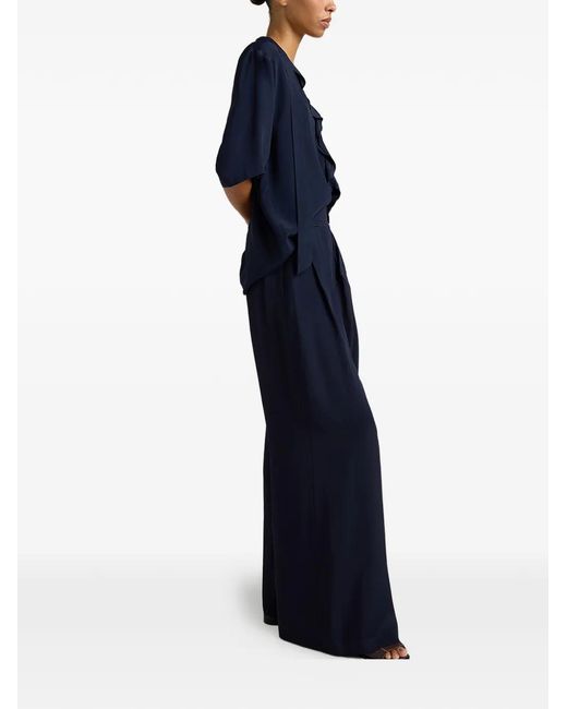 Momoní Blue Pantalon Palazzo Aspen