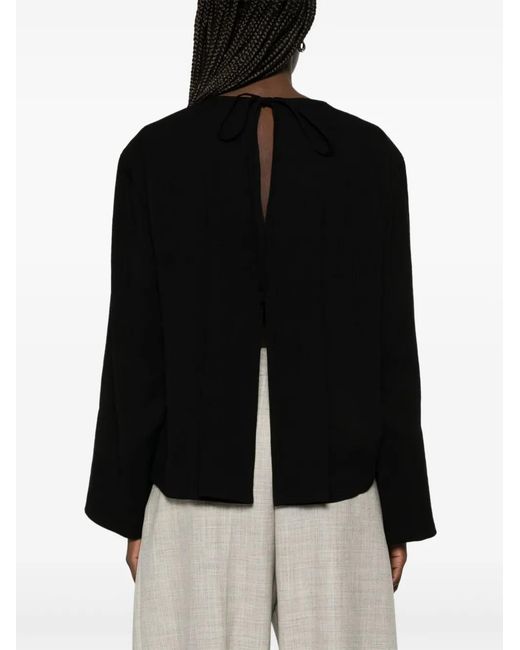 Studio Nicholson Black Eorsa Blouse
