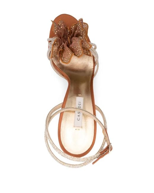 Casadei Pink Julia Orchidea 100Mm Sandals