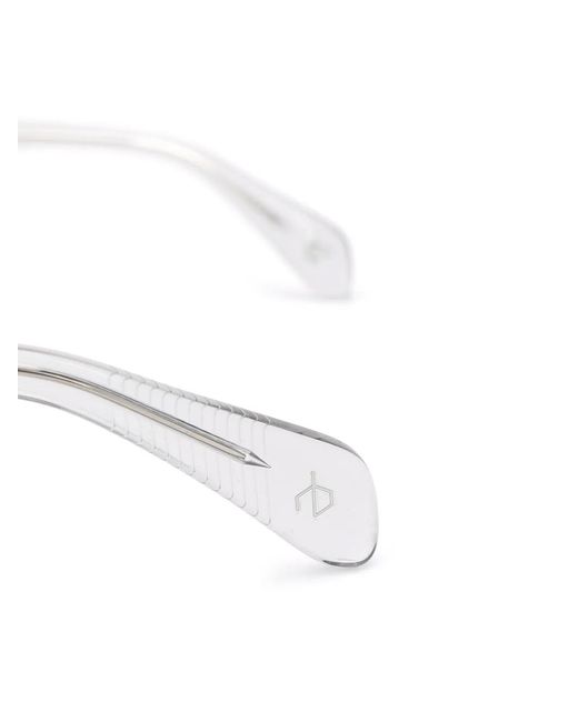 Rag & Bone Gray Square-Frame Glasses