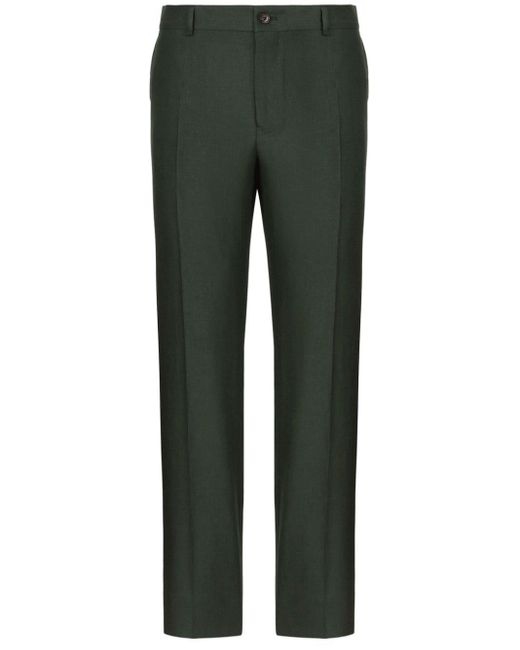 Pantalones de vestir Sartoriale Dolce & Gabbana de hombre de color Green