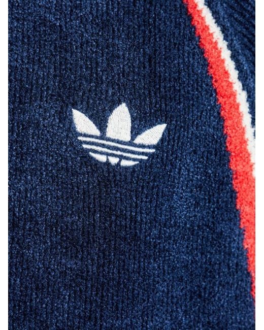 Adidas Blue Retro Remix Teamgeist Polo Sweater for men