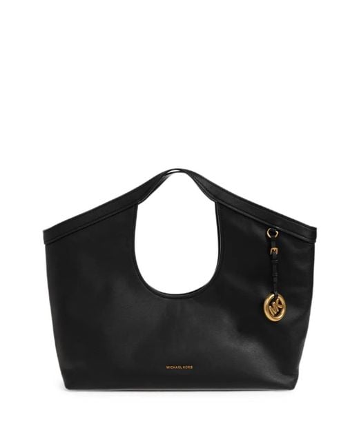 MICHAEL Michael Kors Black Grand Cabas En Cuir Haddie