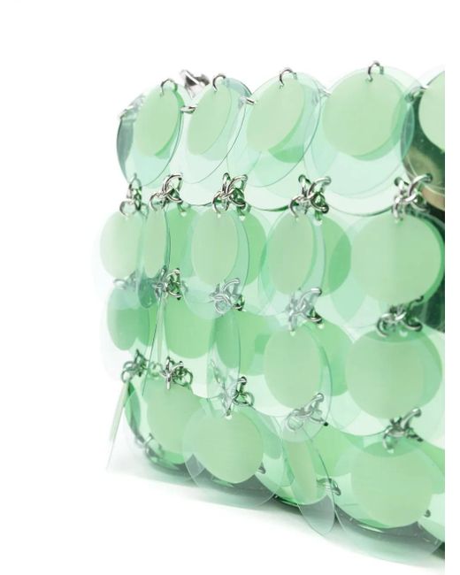 Rabanne Sparkle ショルダーバッグ Green