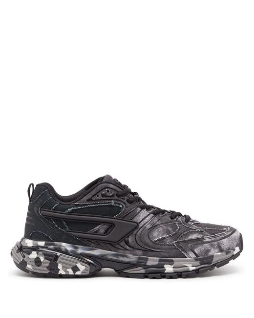 DIESEL Gray S-Serendipity Pro-X1 Camo-Print Sneakers for men