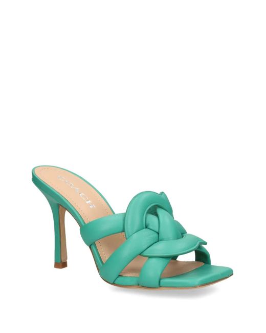 COACH Green 90Mm Kellie Sandals