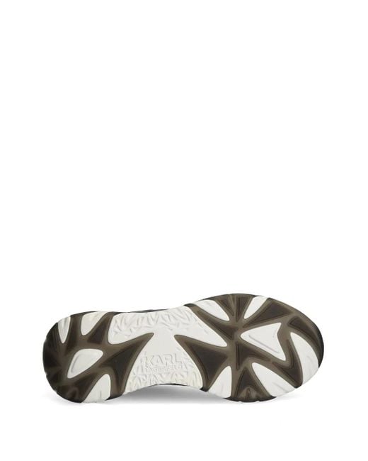 Karl Lagerfeld Sneakers Met Logoprint in het Black voor heren