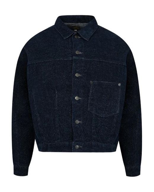 Needles Blue Darts Bottom Denim Jacket for men