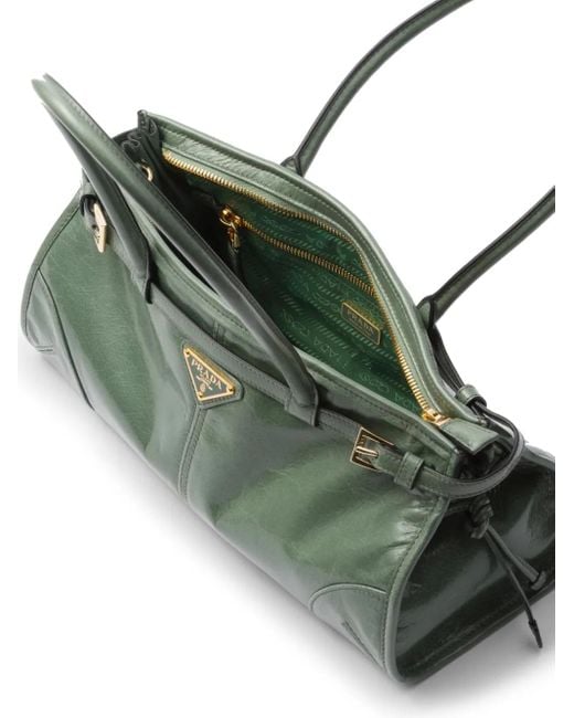 Prada Bonnie ハンドバッグ M Green