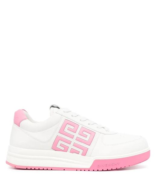 Givenchy Pink Sneakers 4G