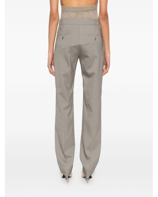 Max Mara Gray Mela Trousers