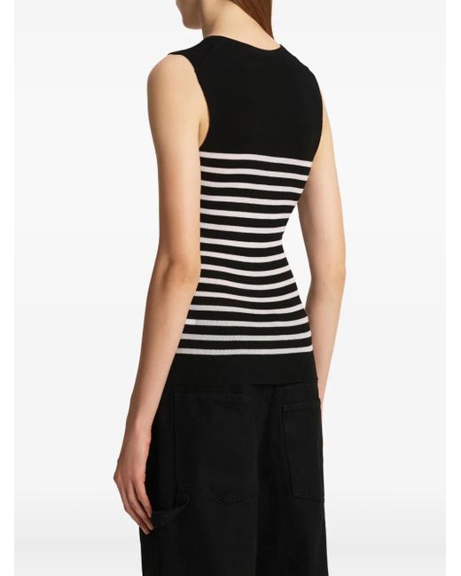 Khaite Black Renato Top