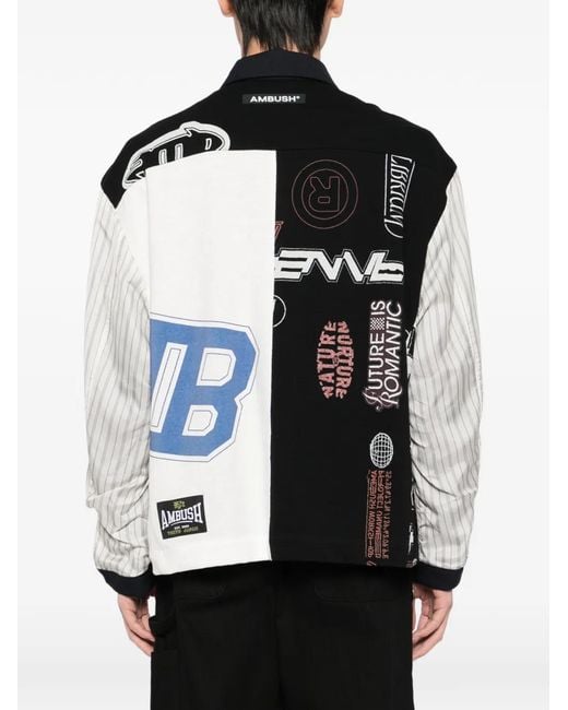 Ambush Black Insideout Layer Jacket for men
