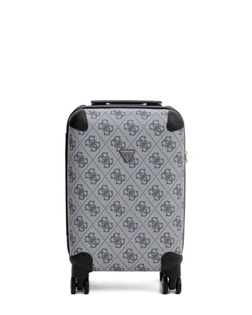 Guess Gray Berta 4G Logo-Monogram Trolley Case
