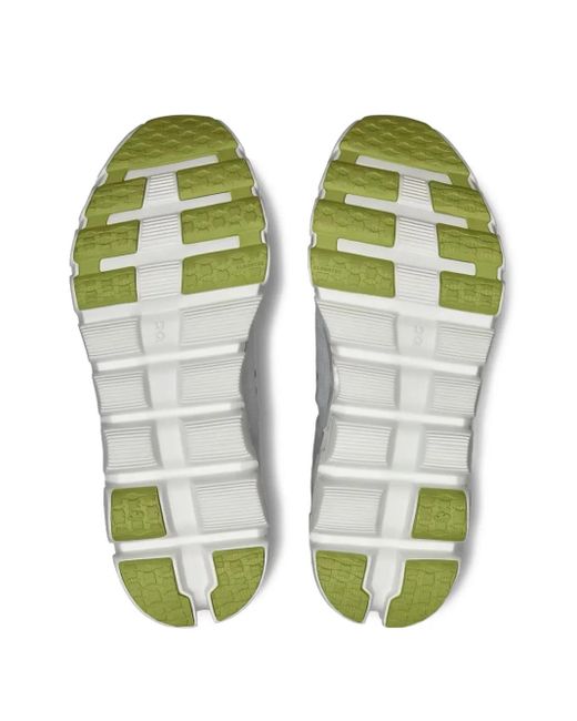 On Shoes White Cloudflow 4 /Sand" Sneakers