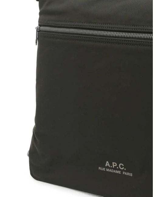 A.P.C. Black Archive Messenger Bag for men