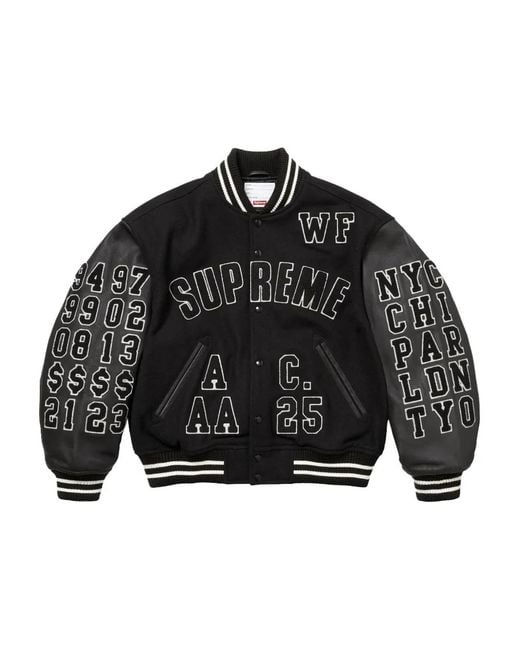 Supreme Black Praises Jacket for men