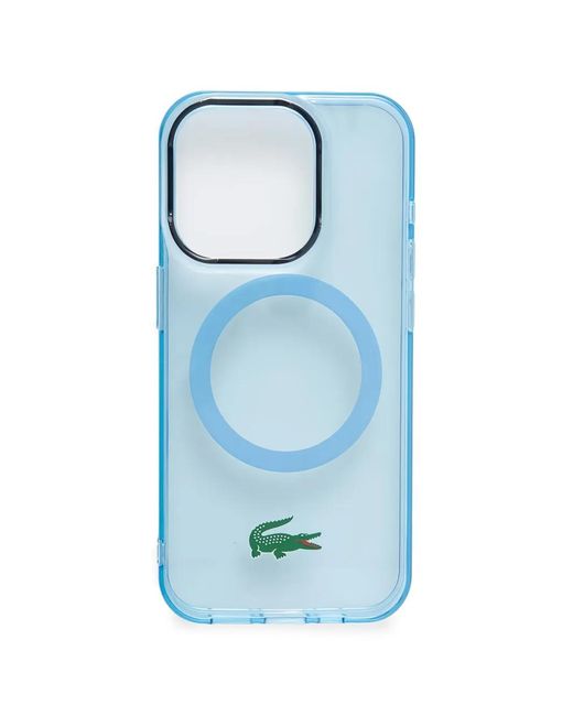 Lacoste Blue Logo-Detail Iphone Case