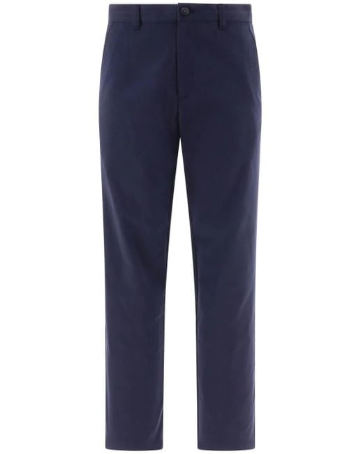 A.P.C. Blue Chuck Straight-Leg Trousers for men