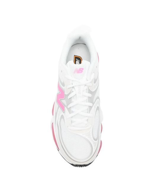New Balance White Abzorb 2000 Logo Sneakers