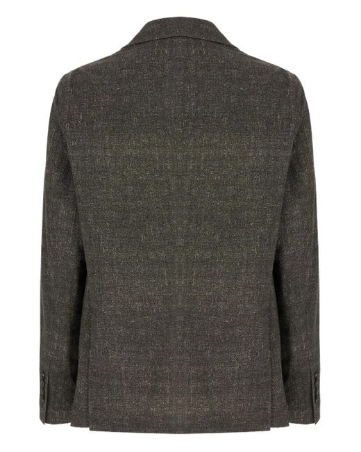 Circolo 1901 Black Speckled Two-Button Jacket for men