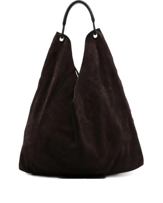 The Row Black Bindle Three Tote Bag