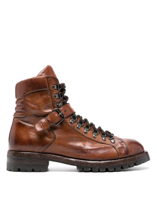 Stivaletti di Eleventy in Brown da Uomo