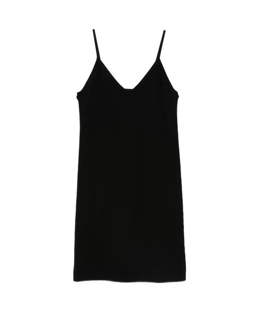 Bompard Black Robe Courte À Col V