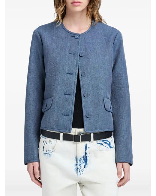 Proenza Schouler Blue Lucas Jacket