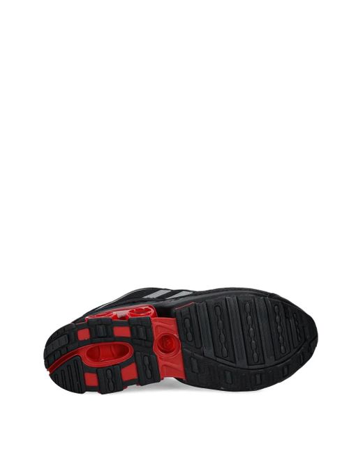 Adidas Black Megaride Mesh-Panelled Sneakers for men