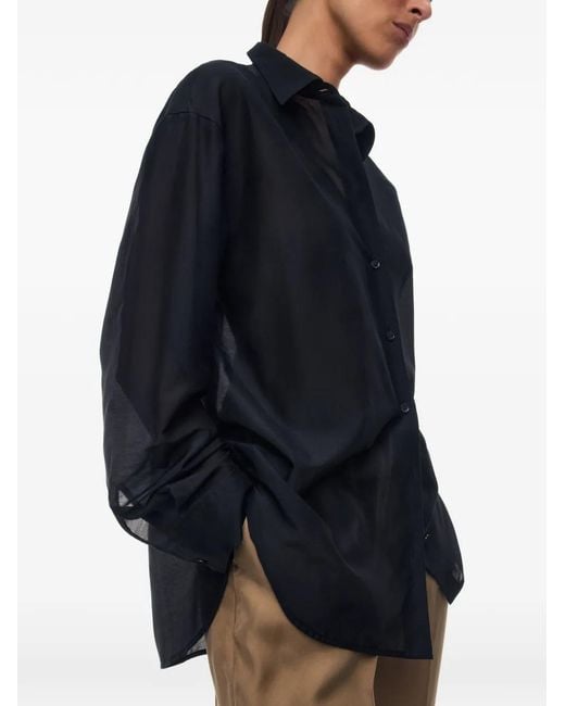 12 STOREEZ Black Kos Shirt