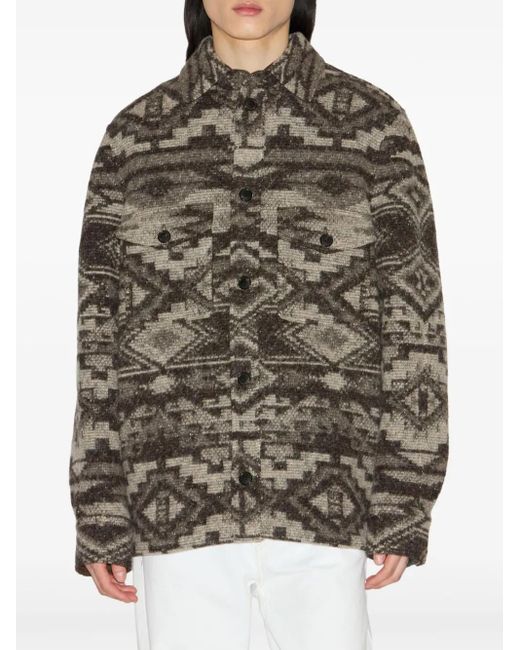 Isabel Marant Gray Kervon Jacket for men