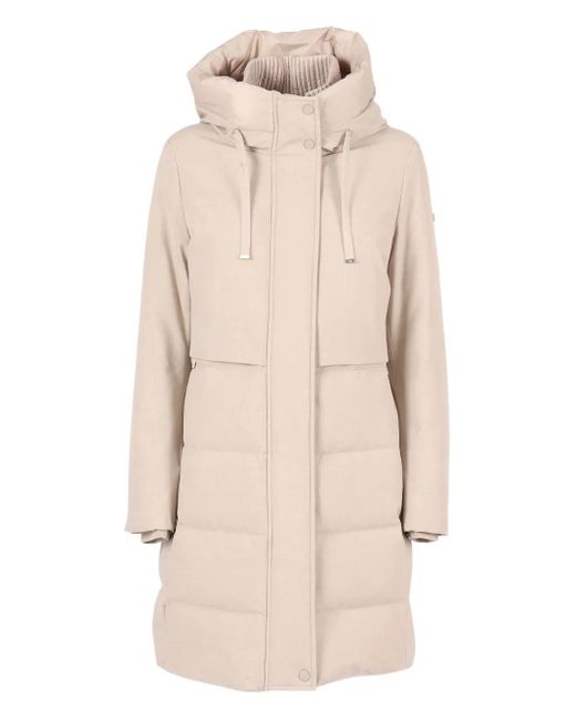 DUNO Natural Charlene Hooded Coat