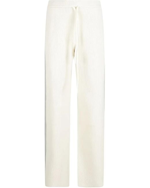 Fabiana Filippi White Gerippte Hose