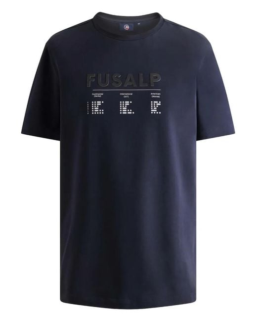Fusalp Blue Stephane T-Shirt for men