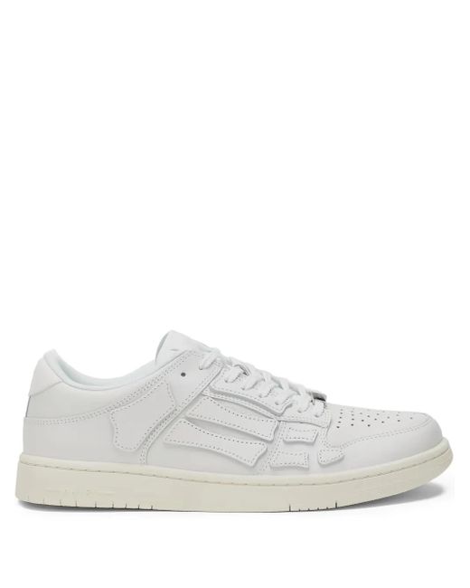 Amiri White Skel Sneakers for men