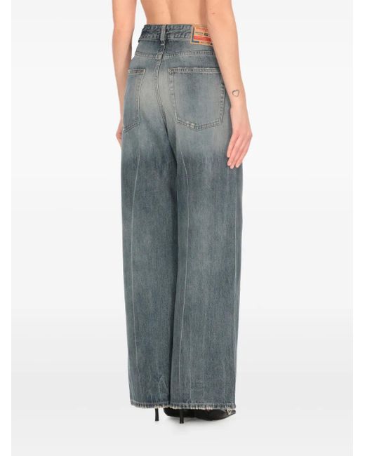 DIESEL Blue 100% Cotton Denim Jeans