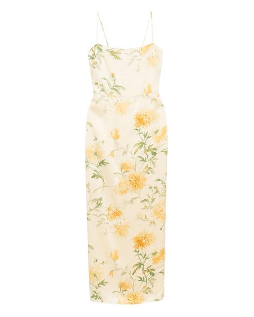 Reformation Metallic Frankie Dress