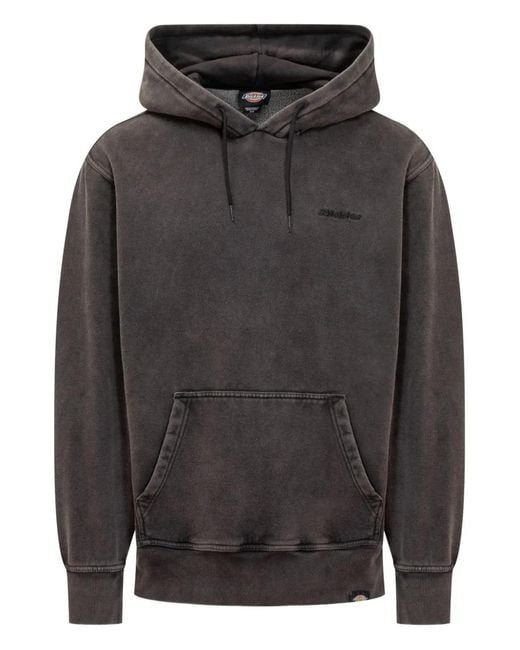 Dickies Gray Washed Hoodie for men