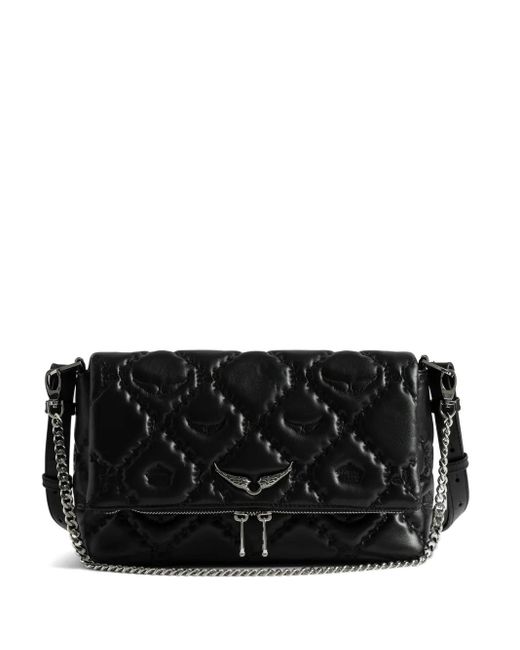 Zadig & Voltaire Black Rock Ii Quilted Chain Crossbody Bag