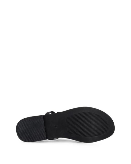 JONAK PARIS White Wife Toe-Ring Strappy Sandals